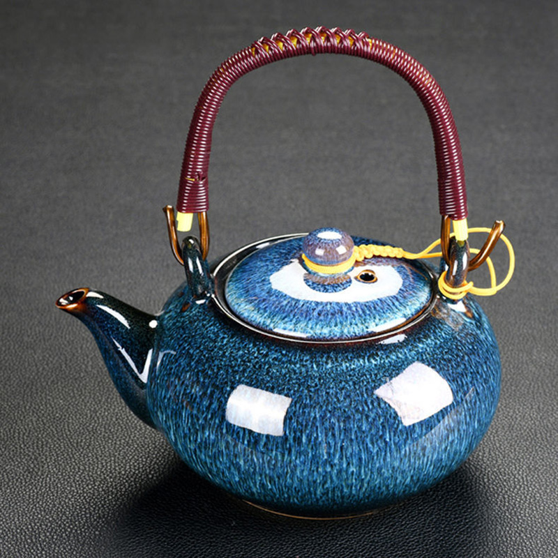 Coffee Tea Jar Set - Large Capacity teapot 700ml Ceramics coffee
