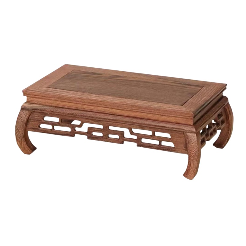 Coffee Tea Stand - Premium Wooden Bases Bonsai Holder Plant