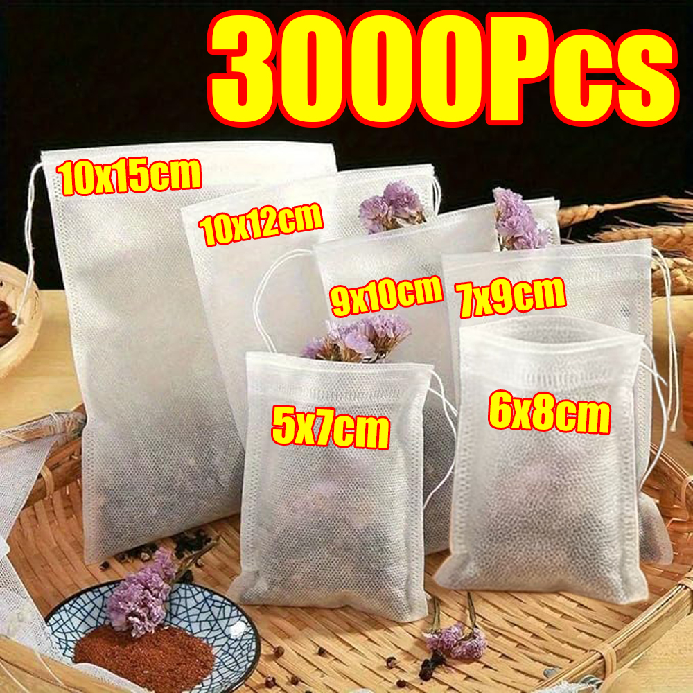 Coffee Leaves Tea - 100-3000Pcs Disposable Tea Bags Empty Scented
