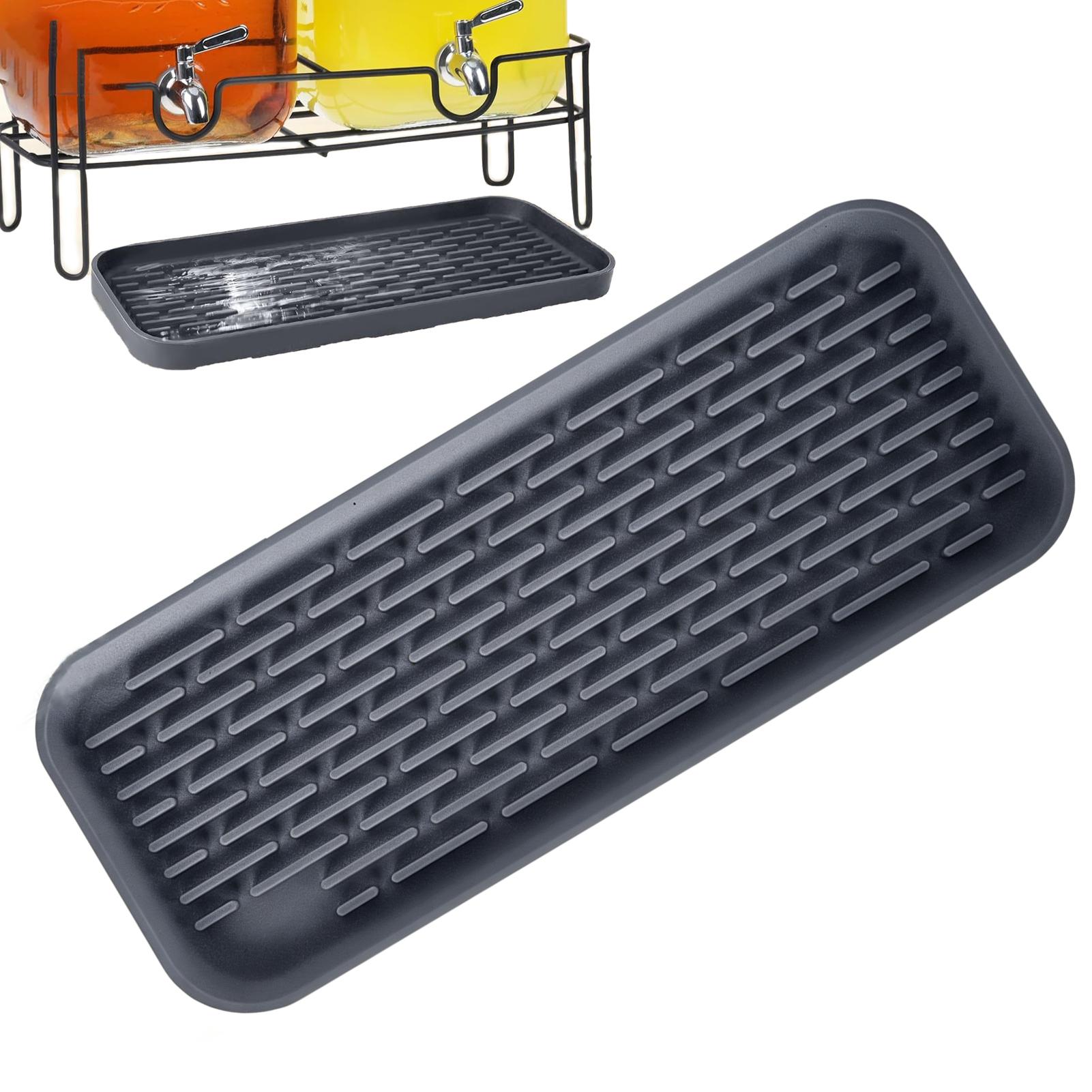 Coffee Tea Stand - Silicone Drip Tray Non Slip Waterproof
