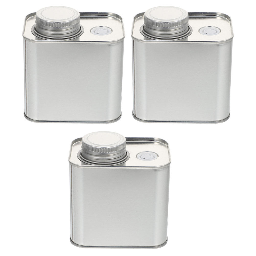 Coffee Tea Jar Set - 3Pcs Silver Canister Set Coffee Storage