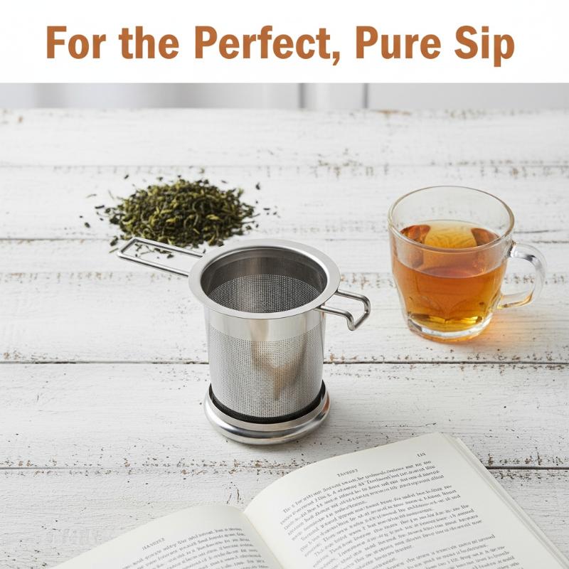 Coffee Leaves Tea - Stainless Steel Loose Leaf Tea Steeper