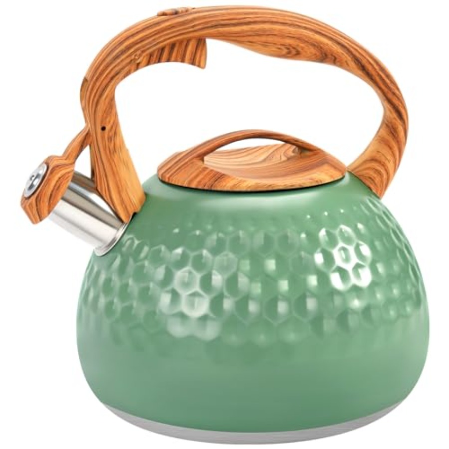 Coffee Tea Or - Stove Top Tea Kettle with Loud