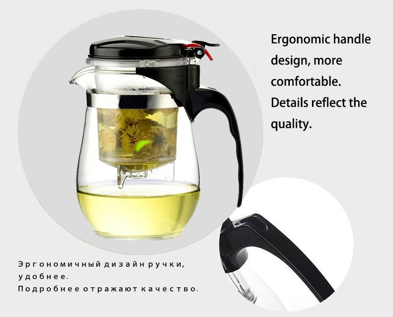 High quality Heat Resistant Gl - Coffee Tea Jar Set avaliação e preço