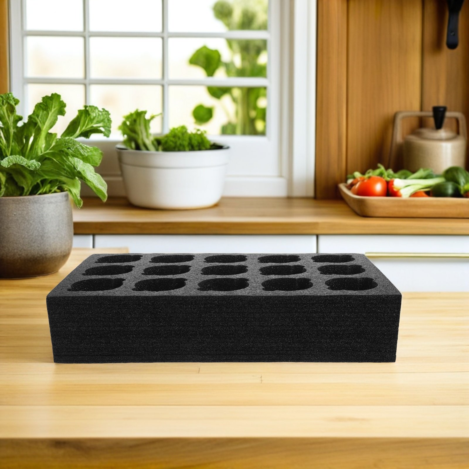 Foam Cup Holder Tray Multi-Cup - Coffee Tea Cups avaliação e preço