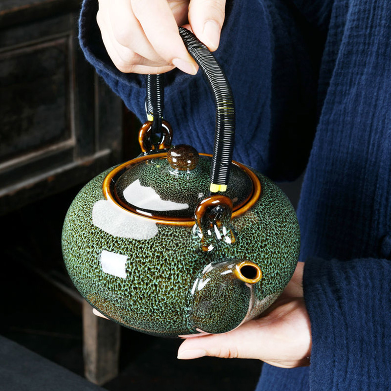 Large Capacity teapot 700ml Ce - Coffee Tea Jar Set avaliação e preço