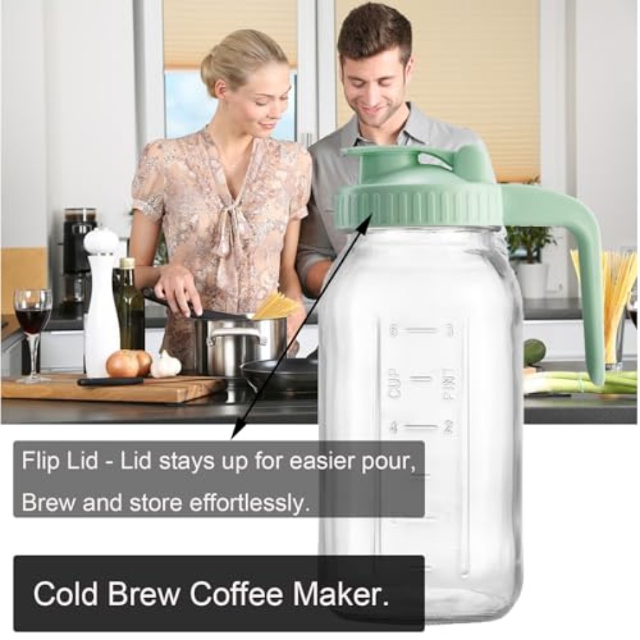 Set of Cold Brew Coffee Maker  - Cold Brew Jar avaliação e preço