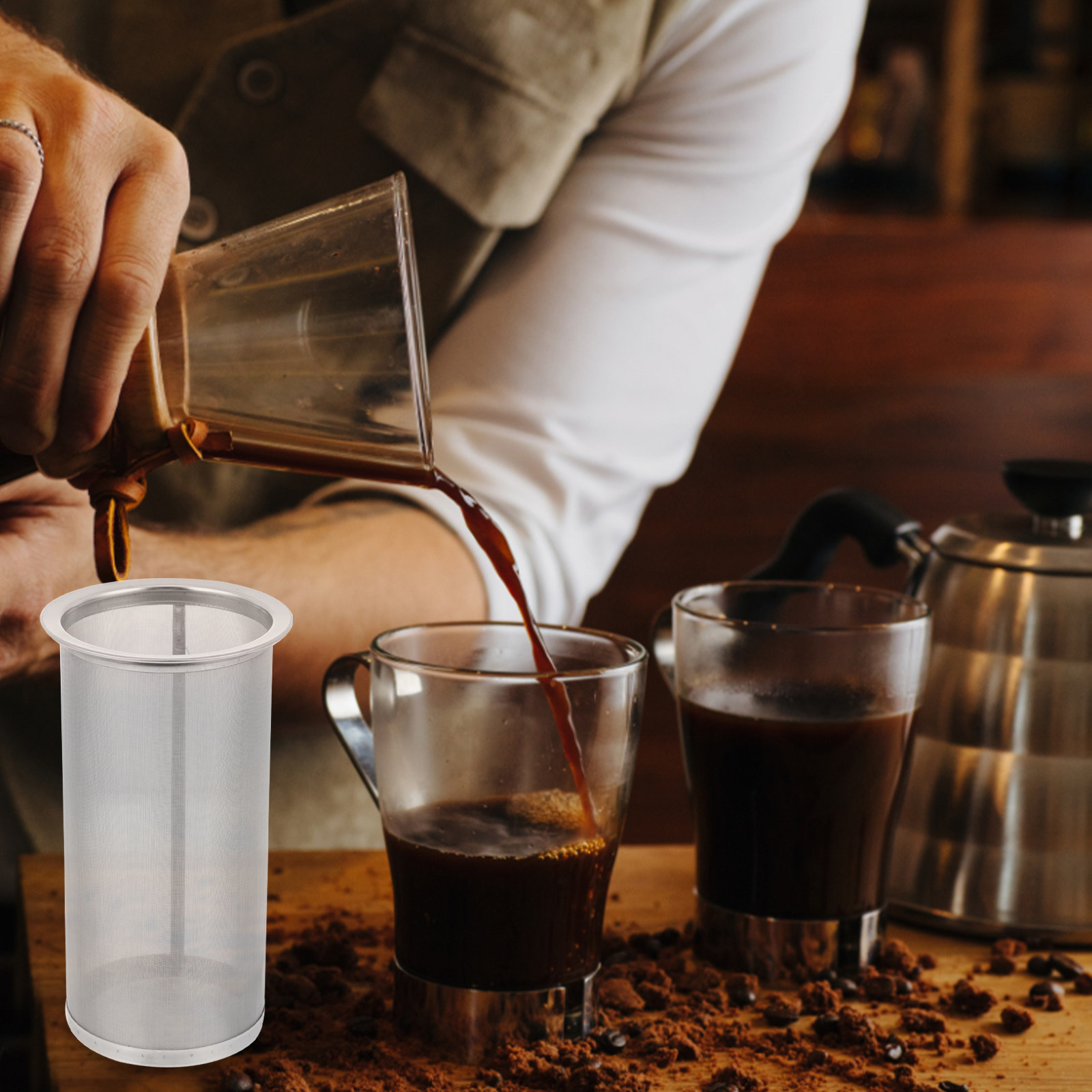 Mason Jar Matching Stainless S - Cold Brew Jar avaliação e preço
