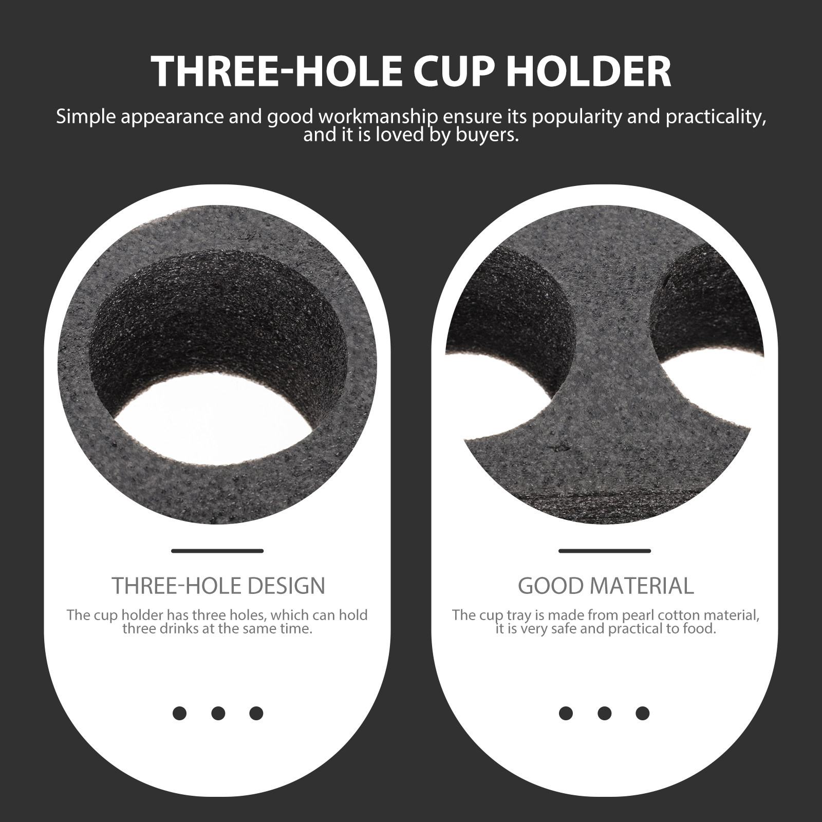 2Pcs Cup Fixing Holder Pearl C - Coffee Tea Cups avaliação e preço