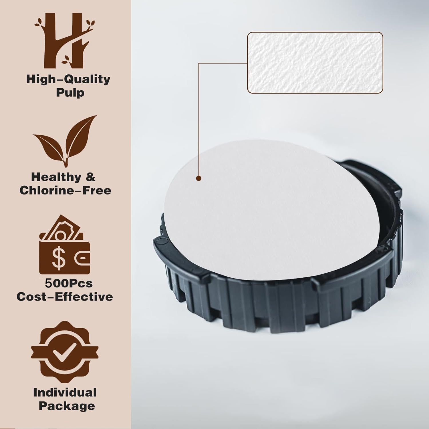Round Coffee Filters, Compatib - Aeropress Coffee Maker avaliação e preço