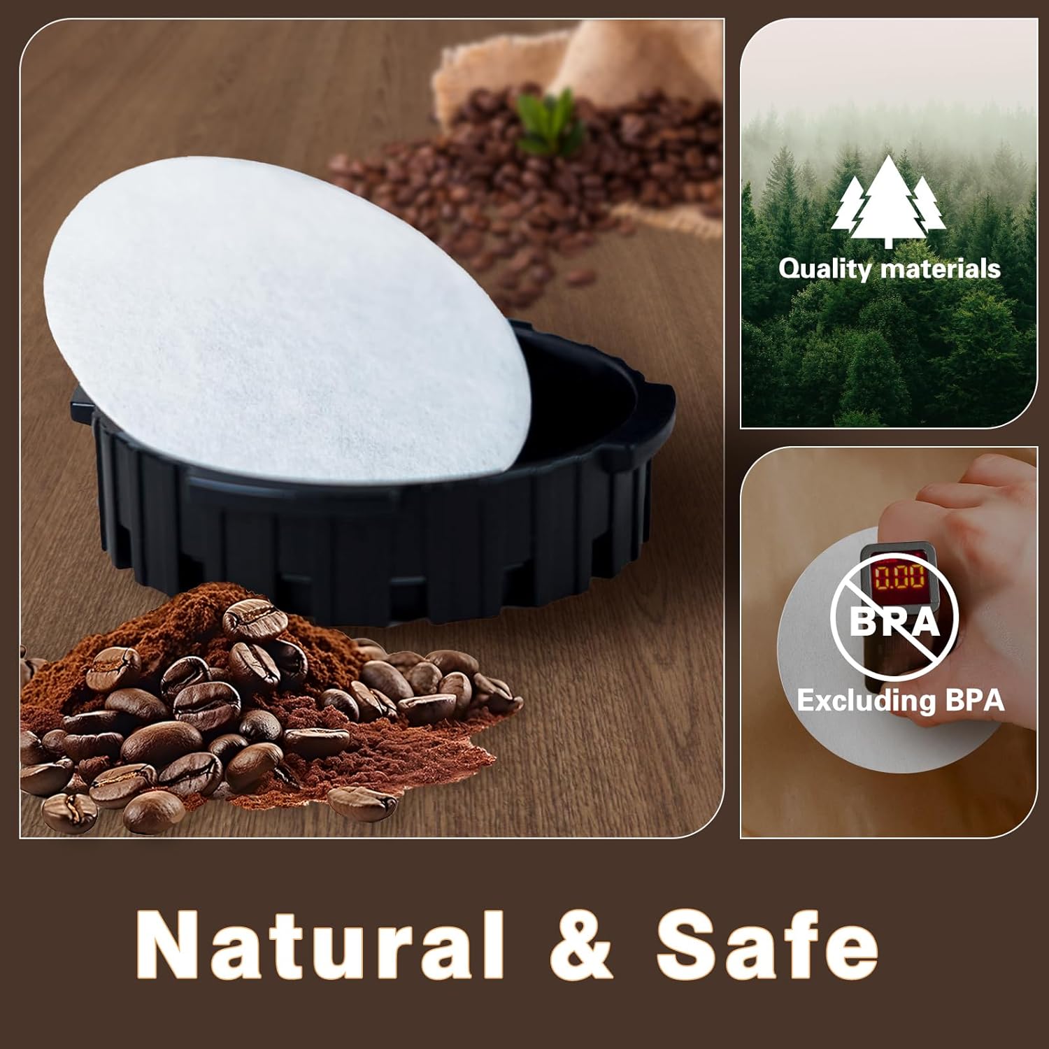 Round Coffee Filters, Compatib - Aeropress Coffee Maker avaliação e preço