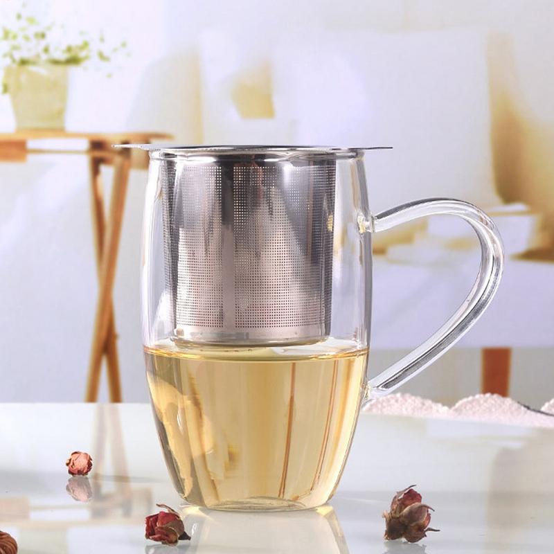 Stainless Steel Mesh Tea Infus - Coffee Leaves Tea avaliação e preço