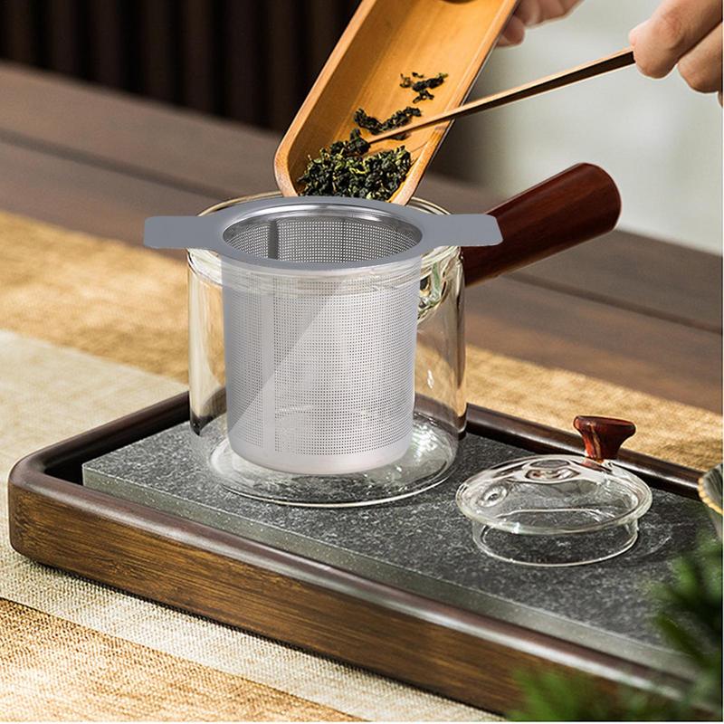 Stainless Steel Mesh Tea Infus - Coffee Leaves Tea avaliação e preço