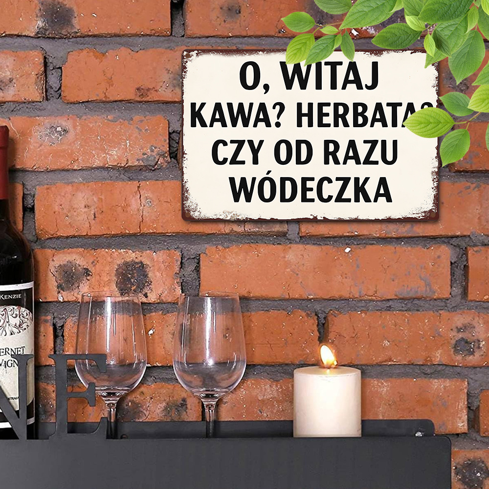 Polish Funny Quote Oh Welcome  - Coffee Tea Vodka avaliação e preço