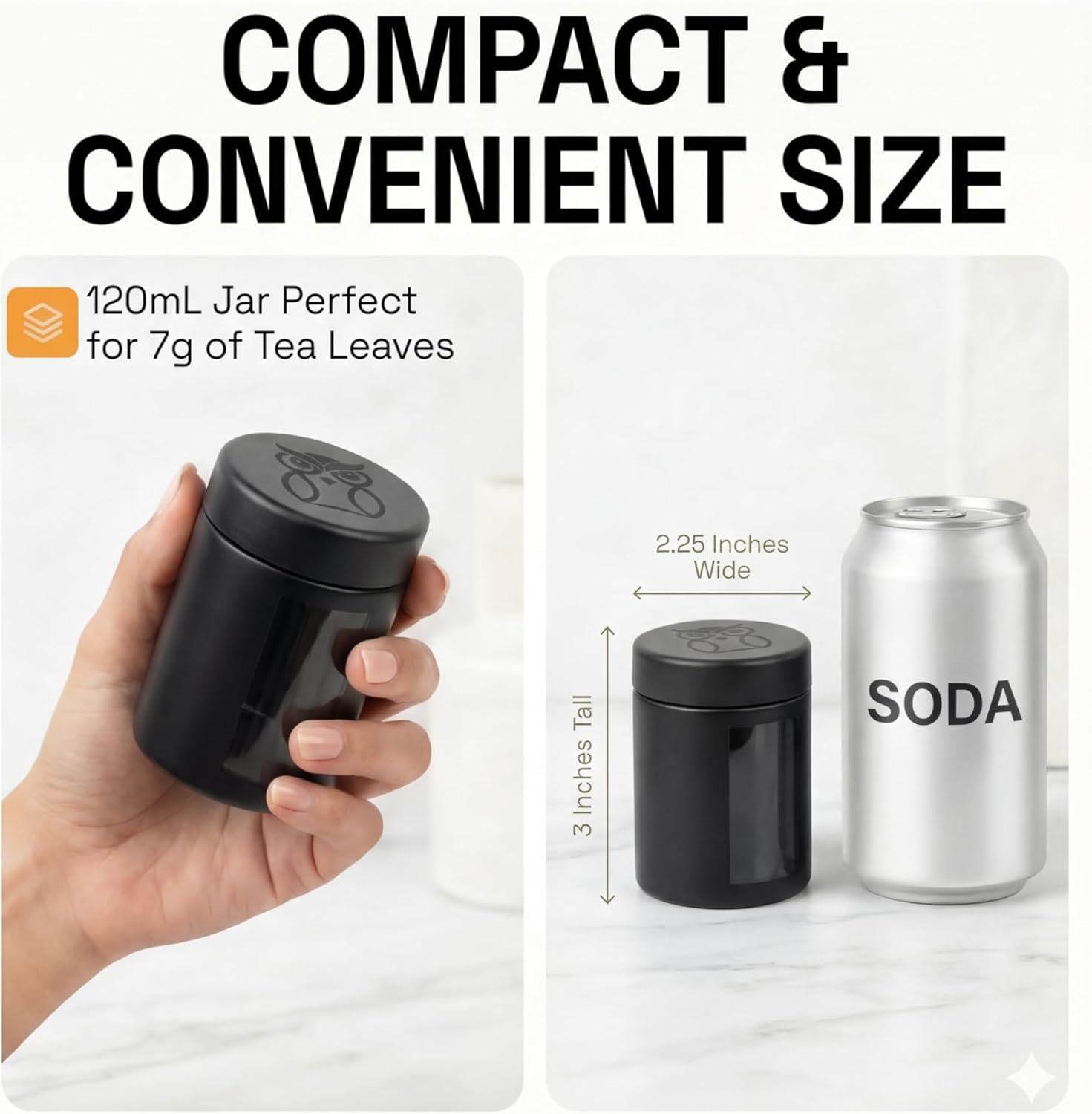 Treehouse Smell Proof Containe - Coffee Tea Jar Set avaliação e preço