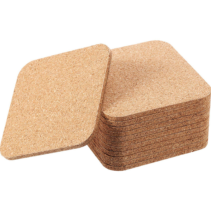4 Pcs Cork Coaster for Drink,  - Coffee Tea Or avaliação e preço
