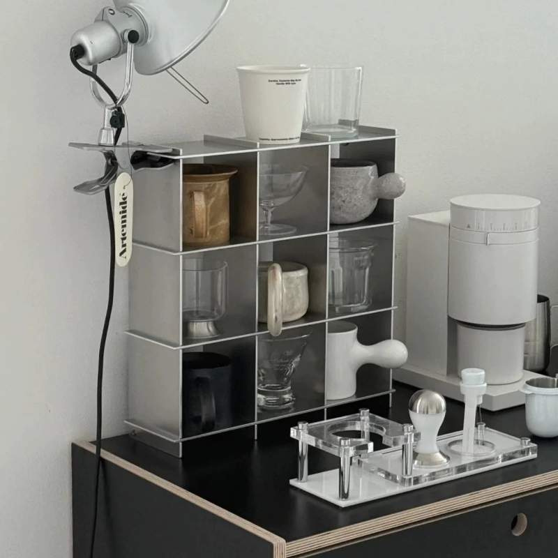 Minimalist Aluminum Alloy Coun - Coffee Tea Stand avaliação e preço