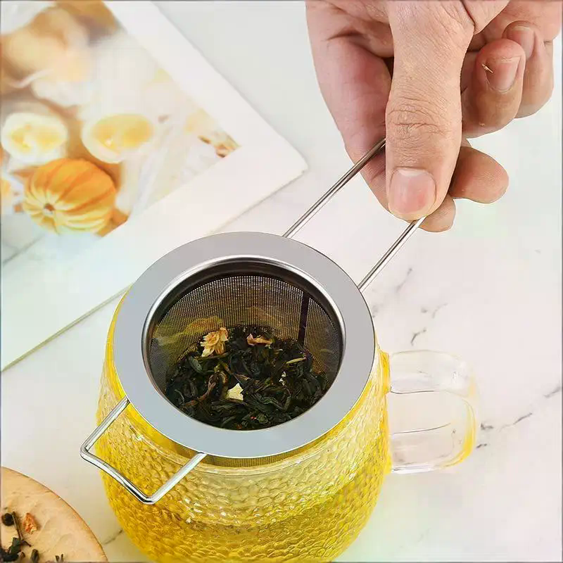 Stainless Steel Mesh Tea Infus - Coffee Leaves Tea avaliação e preço