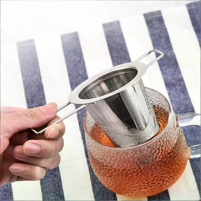 Stainless Steel Mesh Tea Infus - Coffee Leaves Tea avaliação e preço