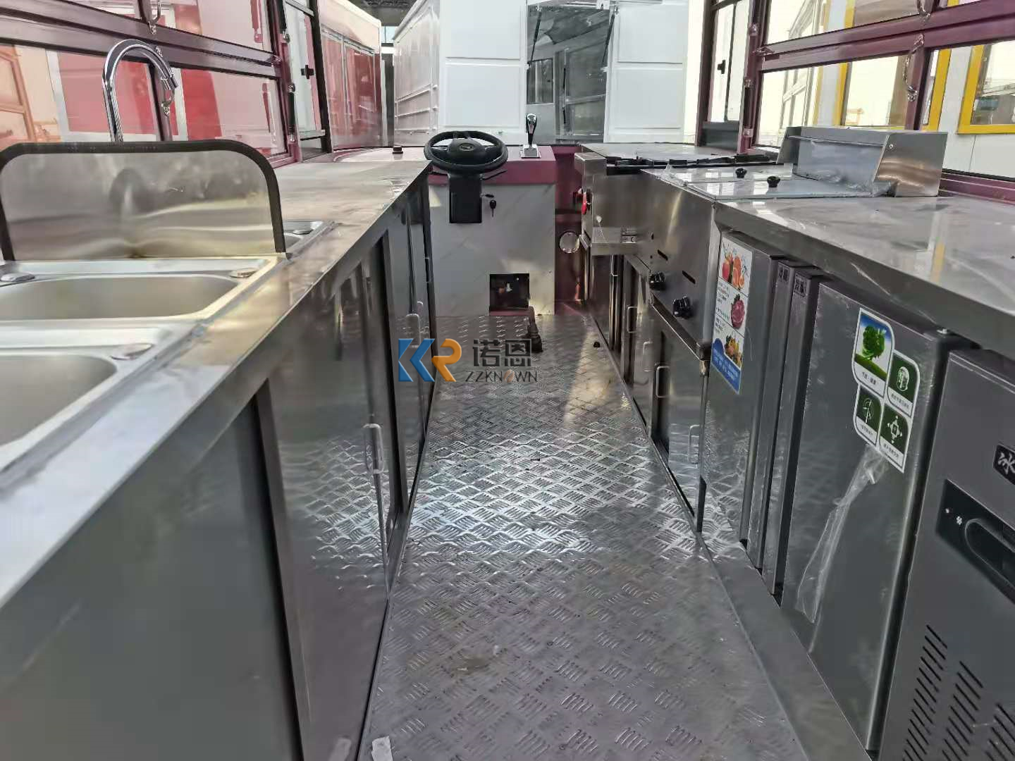 In Stock 4M Mobile Food Truck  - Coffee Tea Van avaliação e preço