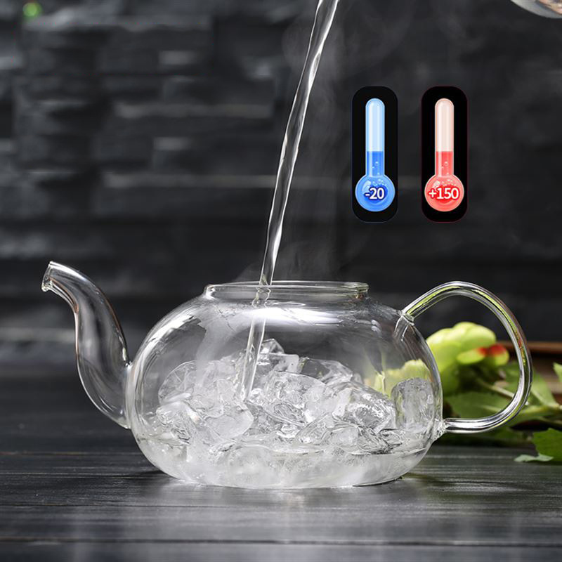 600/800ml Heat Resistant Glass - Coffee Tea Jar Set avaliação e preço