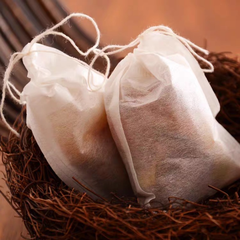 100/500x Cloth Tea Bags with D - Coffee Leaves Tea avaliação e preço