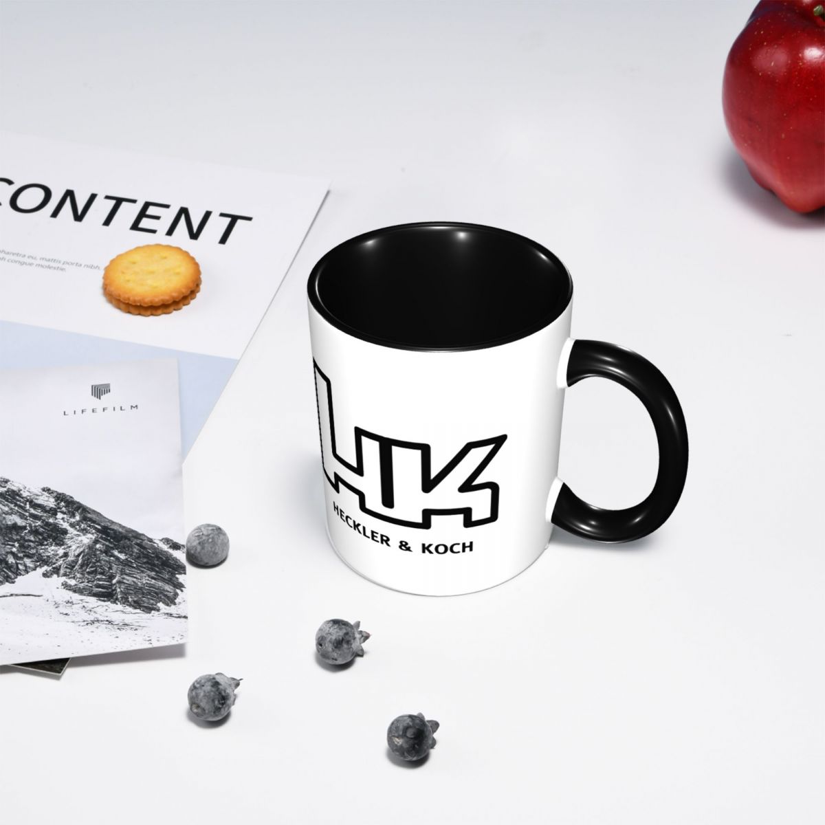 Heckler Koch Hk Logo Mug Funny - Coffee Tea Logo avaliação e preço