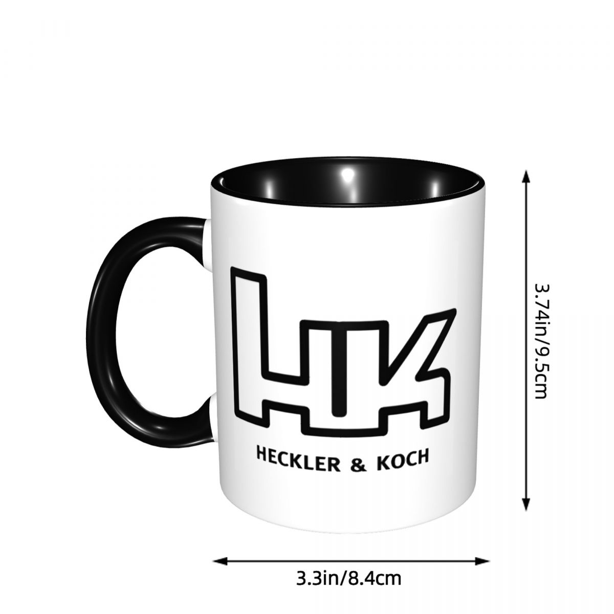 Heckler Koch Hk Logo Mug Funny - Coffee Tea Logo avaliação e preço