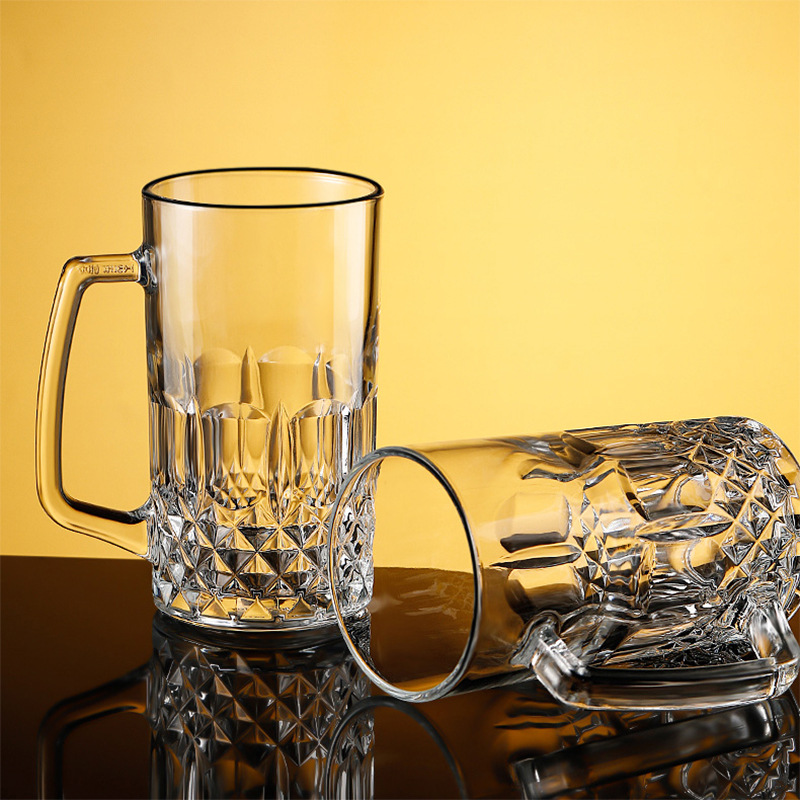 600ml/1000ml Beer Glass with H - Mug Tea Coffee avaliação e preço