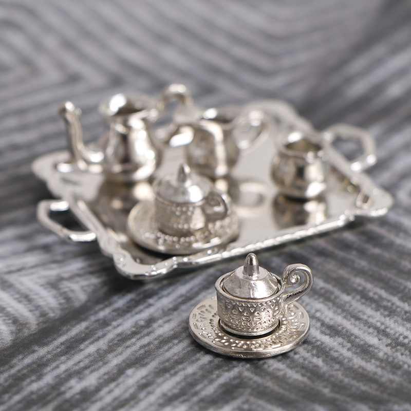 10pcs/Set 1/12 Dollhouse Minia - Coffee Tea Stand avaliação e preço