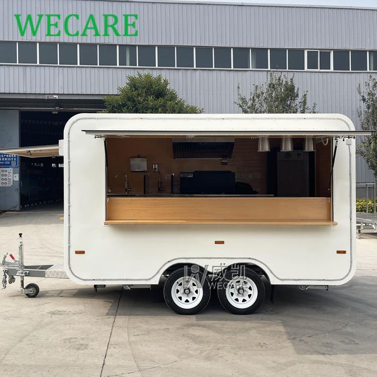 WECARE Retro White Coffee Shop - Coffee Tea Van avaliação e preço