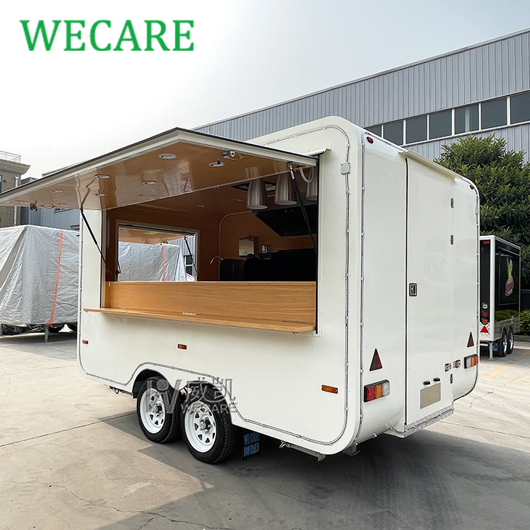 WECARE Retro White Coffee Shop - Coffee Tea Van avaliação e preço