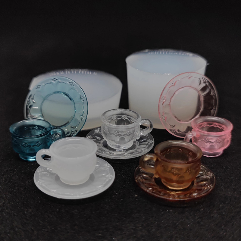 1 Set Dollhouse Miniature Tea  - Mug Tea Coffee avaliação e preço