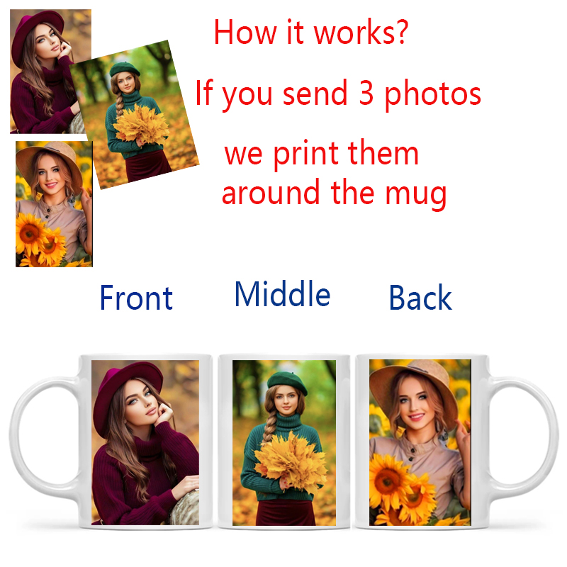 Personalized Your Photo Mug, C - Coffee Tea Logo avaliação e preço