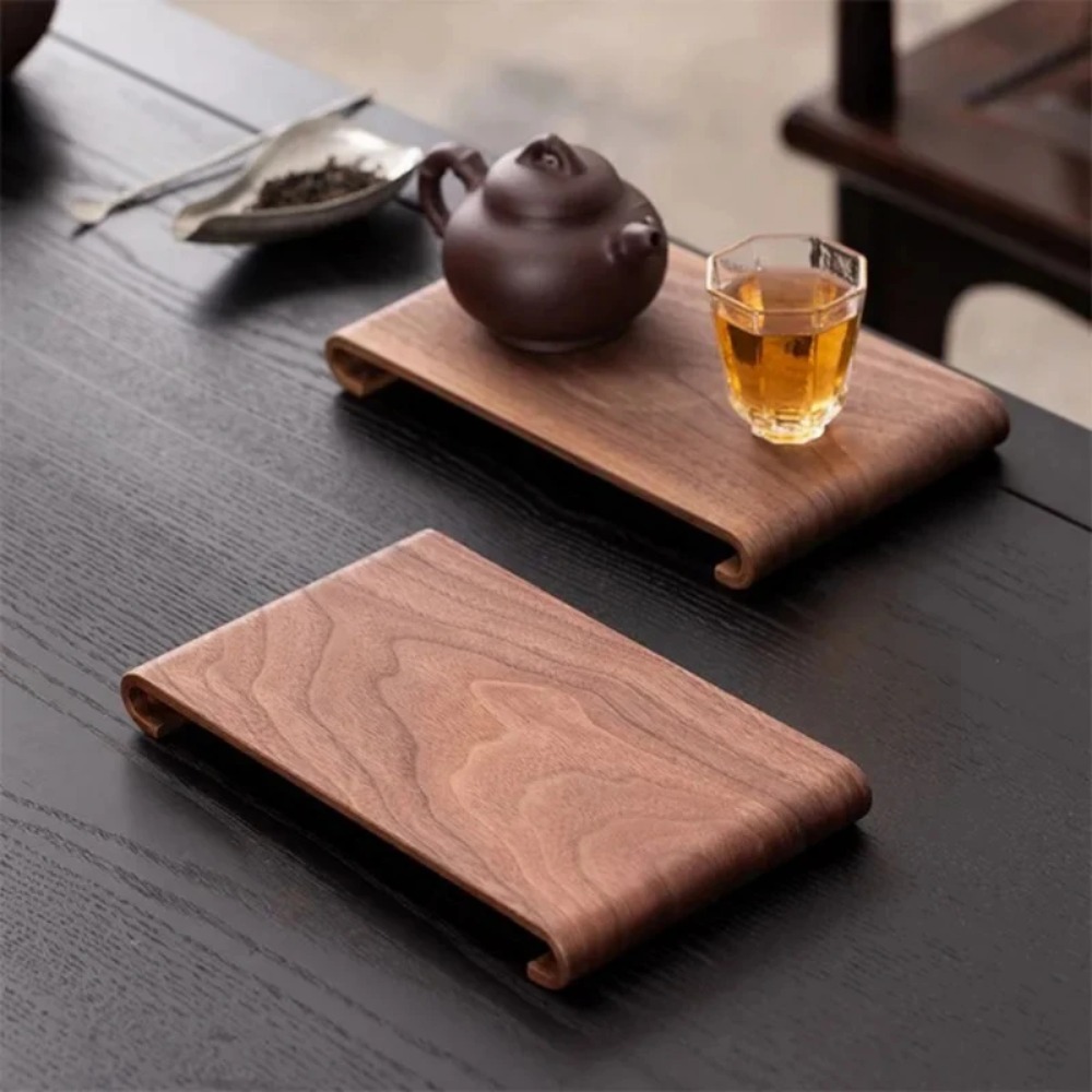 Wooden Coffee Tea Tray Rectang - Coffee Tea Stand avaliação e preço
