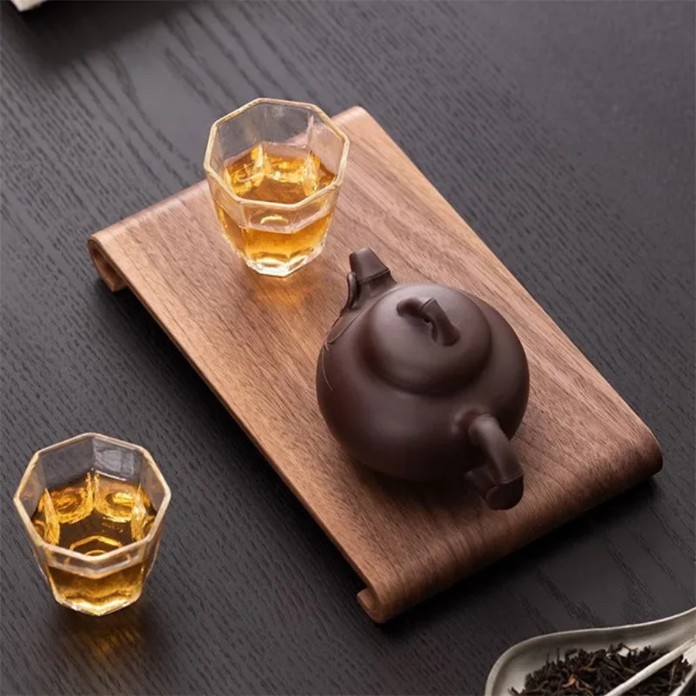 Wooden Coffee Tea Tray Rectang - Coffee Tea Stand avaliação e preço