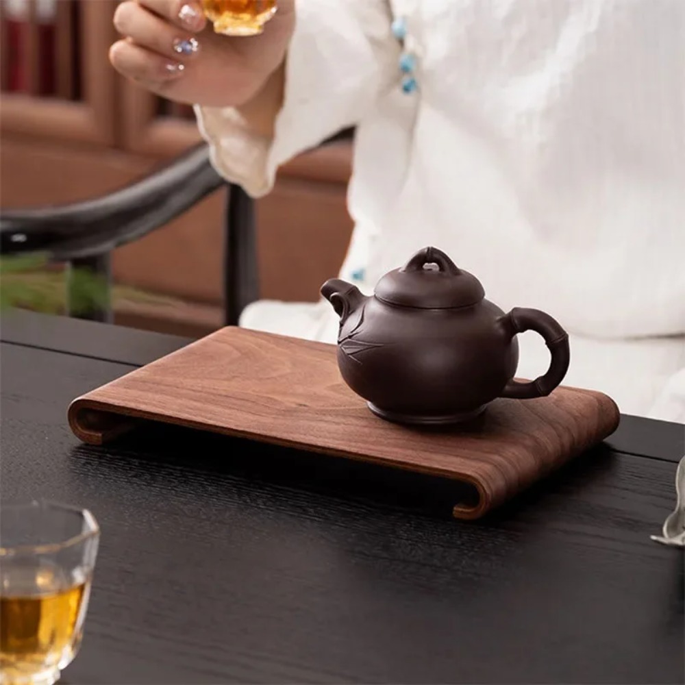 Wooden Coffee Tea Tray Rectang - Coffee Tea Stand avaliação e preço
