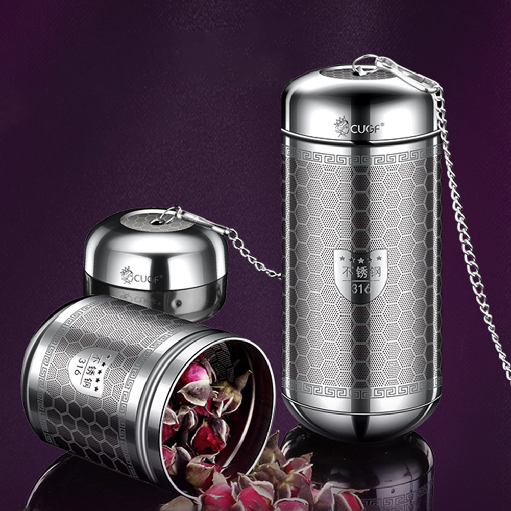 Stainless Steel Tea Infuser Te - Coffee Leaves Tea avaliação e preço