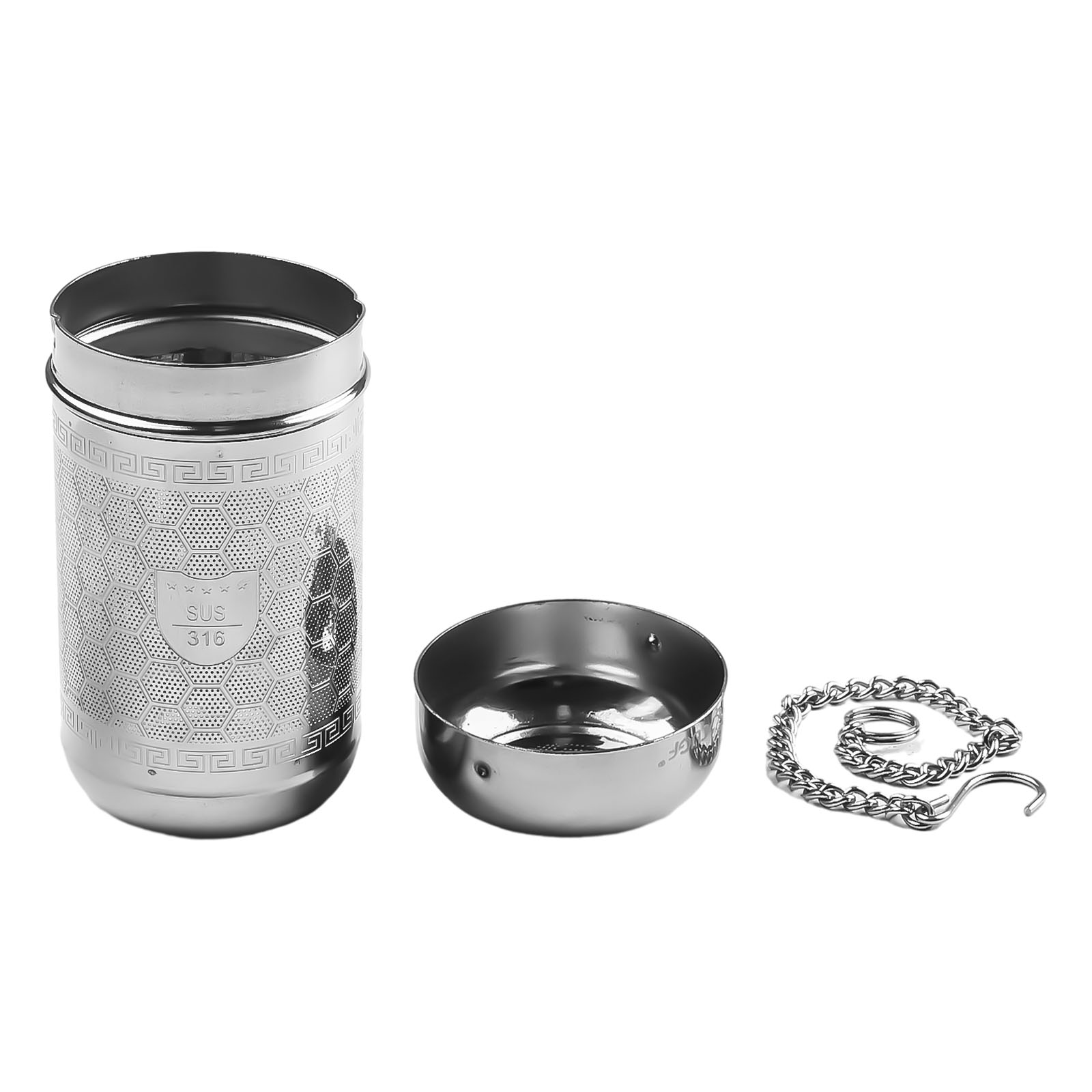 Stainless Steel Tea Infuser Te - Coffee Leaves Tea avaliação e preço