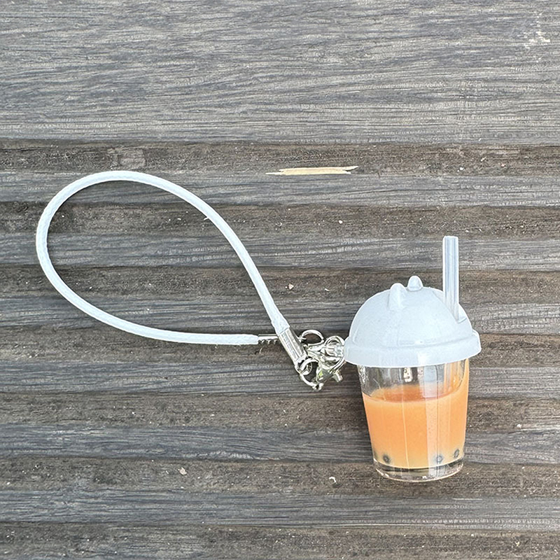 Cute Pearl Milk Tea Bag Charm  - Coffee Tea Cups avaliação e preço