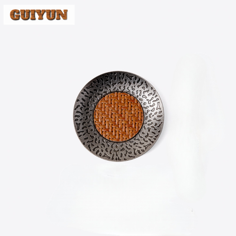 2pc/lot Alloy Rattan Mat Coast - Coffee Tea Stand avaliação e preço