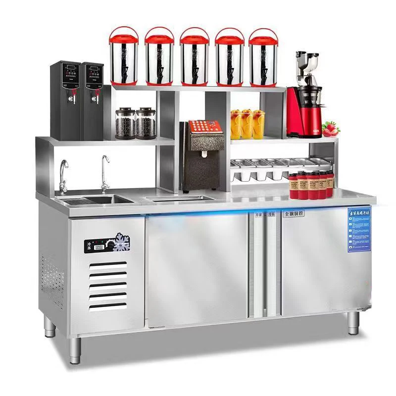 #for bar table milk tea operat - Coffee Tea Equipment avaliação e preço