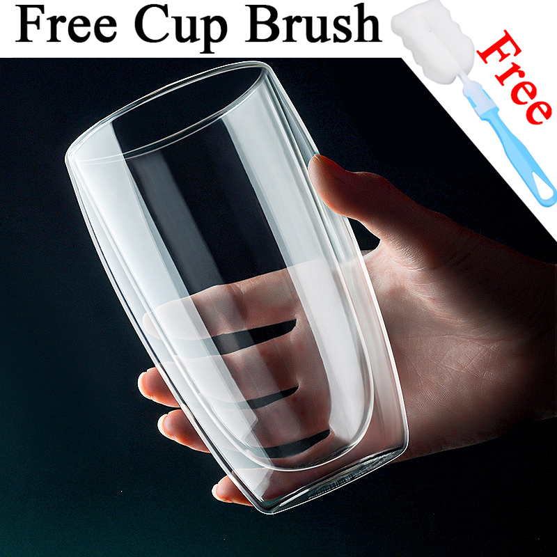 Transparent Glass Coffee Cup M - Coffee Tea Vodka avaliação e preço