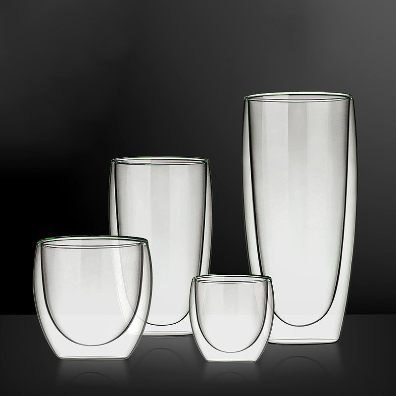 Transparent Glass Coffee Cup M - Coffee Tea Vodka avaliação e preço