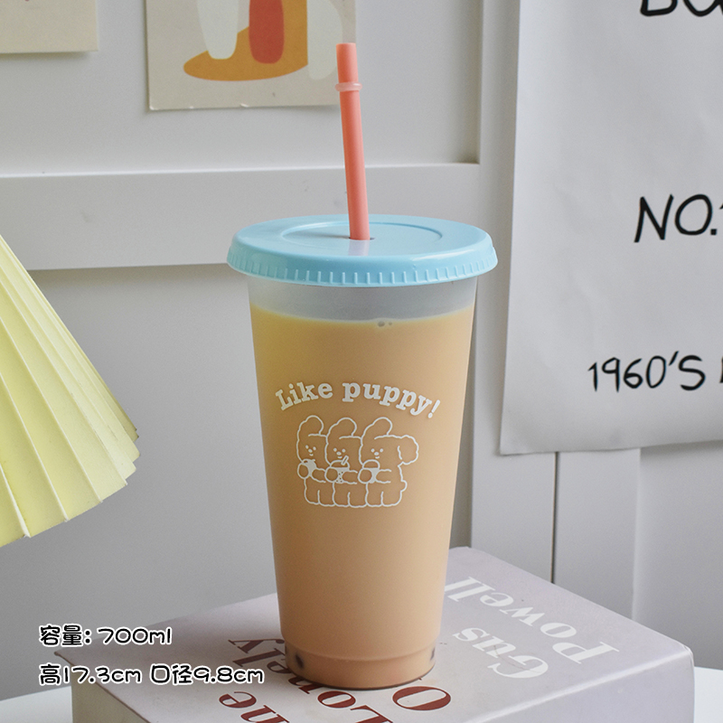 Plastic Water Bottle Cute Coff - Coffee Tea Equipment avaliação e preço