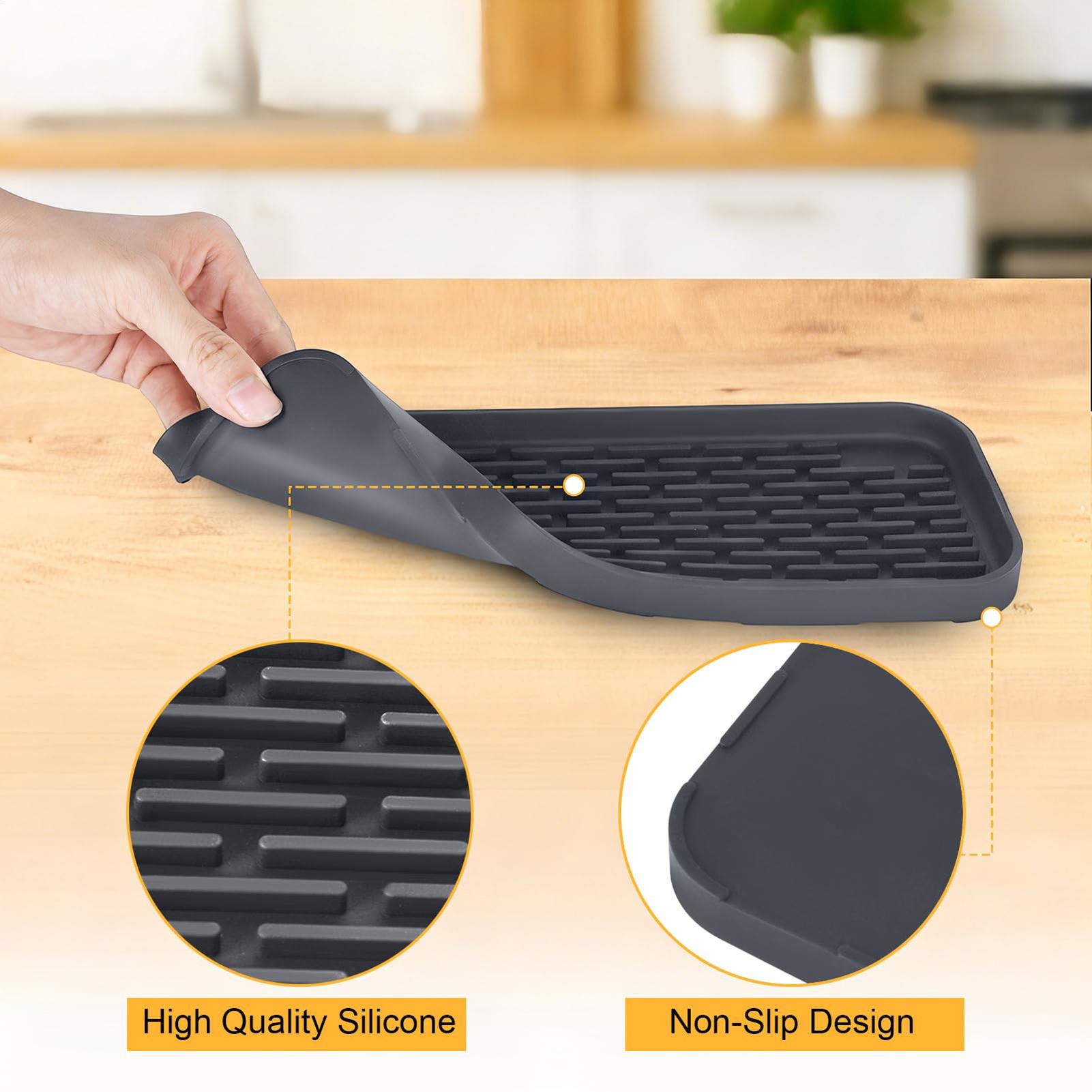 Silicone Drip Tray Non Slip Wa - Coffee Tea Stand avaliação e preço