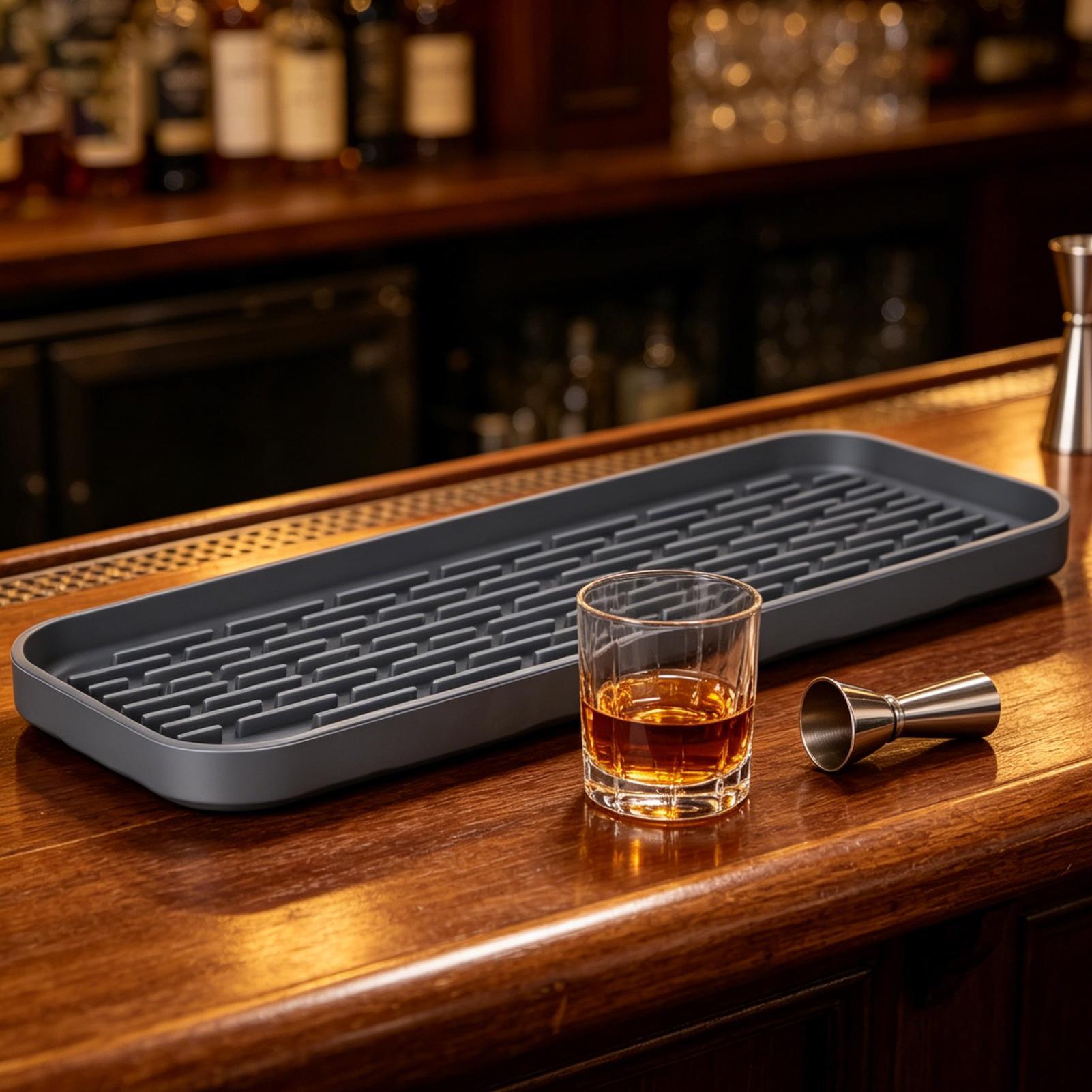 Silicone Drip Tray Non Slip Wa - Coffee Tea Stand avaliação e preço