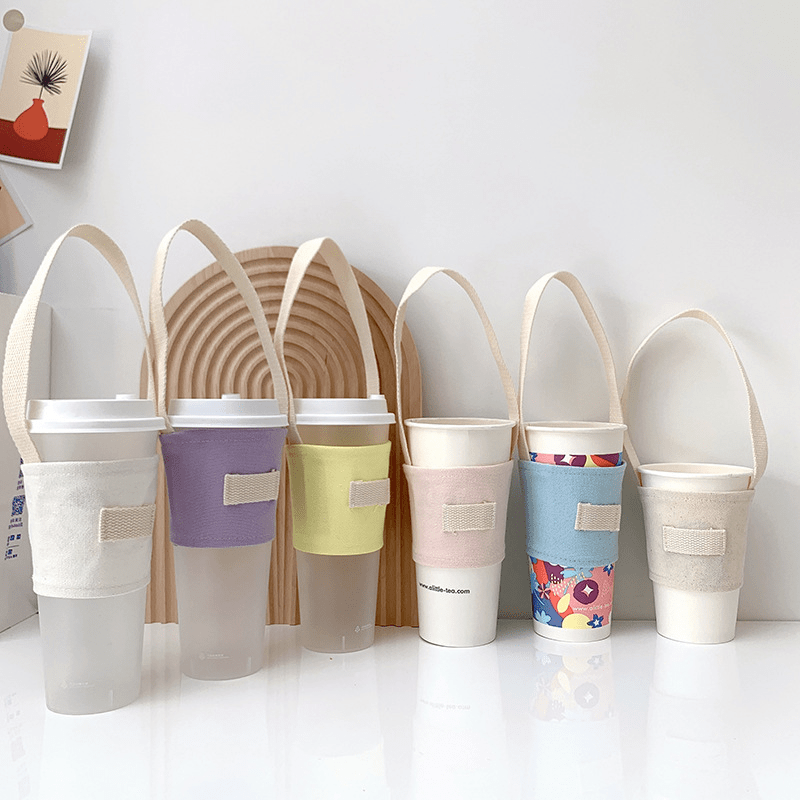 Milk Tea Cup Set Hand Carry Ca - Coffee Tea Jar Set avaliação e preço