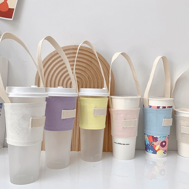 Milk Tea Cup Set Hand Carry Ca - Coffee Tea Jar Set avaliação e preço
