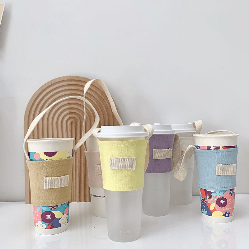 Milk Tea Cup Set Hand Carry Ca - Coffee Tea Jar Set avaliação e preço